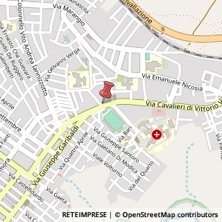 Mappa Via Cavalieri di Vittorio Veneto, 111, 97019 Vittoria, Ragusa (Sicilia)