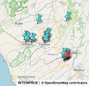 Mappa Via Anton P. Cechov, 97013 Comiso RG, Italia (7.149)