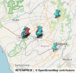 Mappa Via degli Ontani, 97013 Comiso RG, Italia (5.4665)