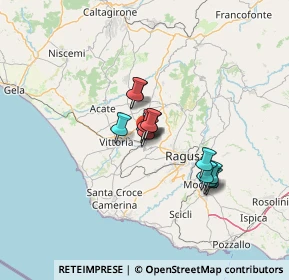Mappa Via degli Ontani, 97013 Comiso RG, Italia (9.49692)
