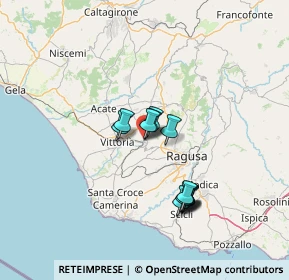 Mappa Via dei Larici, 97013 Comiso RG, Italia (12.36923)