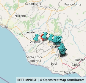 Mappa Via dei Larici, 97013 Comiso RG, Italia (12.29563)