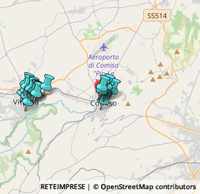 Mappa Via dei Larici, 97013 Comiso RG, Italia (4.3145)