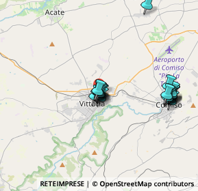 Mappa Via Guido de Ruggero, 97019 Vittoria RG, Italia (3.836)