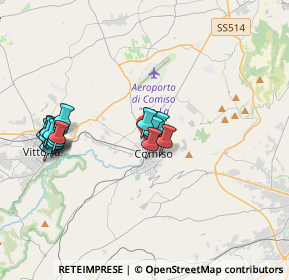 Mappa Via delle Magnolie, 97013 Comiso RG, Italia (4.09059)