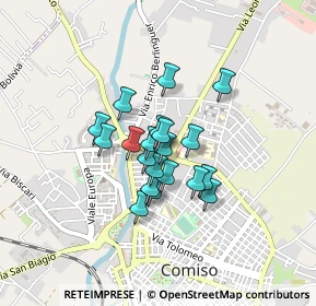 Mappa Via Sant'Antonio, 97013 Comiso RG, Italia (0.308)