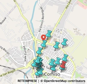 Mappa Via Giovanni Falcone, 97013 Comiso RG, Italia (0.652)