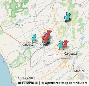 Mappa Via Giovanni Falcone, 97013 Comiso RG, Italia (5.09167)