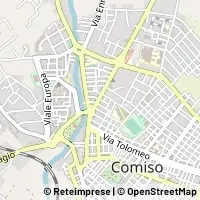 Hartă Comiso