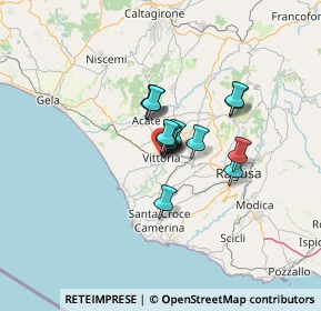 Mappa Via Generale Diaz, 97019 Vittoria RG, Italia (7.942)