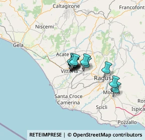 Mappa Via Rosario Giurato, 97019 Vittoria RG, Italia (6.6025)
