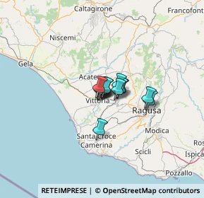 Mappa Via Rosario Giurato, 97019 Vittoria RG, Italia (5.57077)
