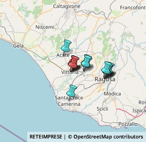 Mappa Via Rosario Giurato, 97019 Vittoria RG, Italia (8.77188)