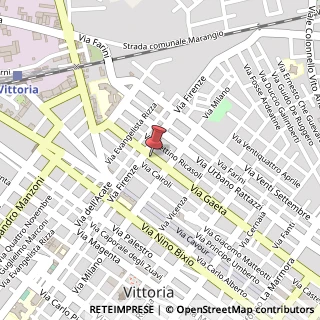 Mappa Via Gaeta, 326, 97019 Vittoria, Ragusa (Sicilia)