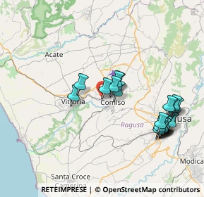 Mappa Contrada Deserto, 97013 Comiso RG, Italia (8.796)