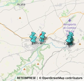 Mappa Via Giordano Cavestro, 97019 Vittoria RG, Italia (4.07455)