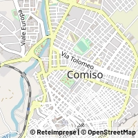 Térkép Comiso