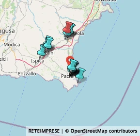 Mappa Via Camillo Benso Conte di Cavour, 96018 Pachino SR, Italia (9.776)