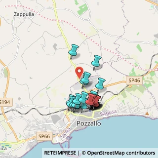 Mappa SP Pozzallo-Modica KM 2, 97016 Pozzallo RG, Italia (1.84643)