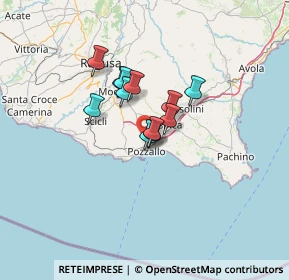 Mappa SP Pozzallo-Modica KM 2, 97016 Pozzallo RG, Italia (9.2225)