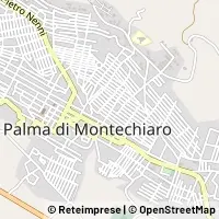 Mapa Palma di Montechiaro