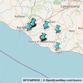 Mappa 92020 Palma di Montechiaro AG, Italia (11.803)