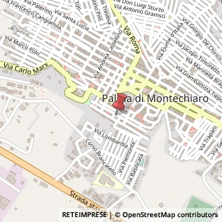 Mappa Via Alessandro Manzoni,  62, 92100 Palma di Montechiaro, Agrigento (Sicilia)