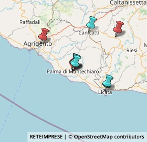 Mappa Corso G. B. Odierna, 92020 Palma di Montechiaro AG, Italia (12.5275)