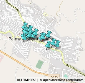 Mappa Corso G. B. Odierna, 92020 Palma di Montechiaro AG, Italia (0.343)