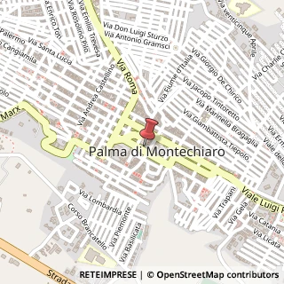 Mappa Via Fiorentino, 47, 92020 Palma di Montechiaro, Agrigento (Sicilia)