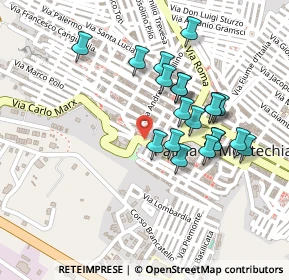 Mappa Via Empedocle, 92020 Palma di Montechiaro AG, Italia (0.237)