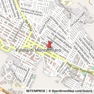 Mappa Corso Giovanni Battista Odierna, 541, 92020 Palma di Montechiaro, Agrigento (Sicilia)
