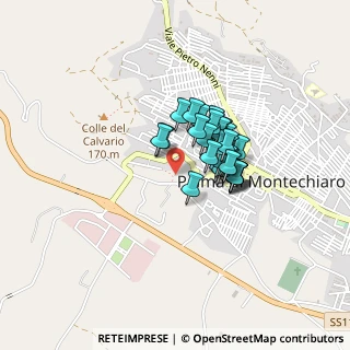 Mappa Via Giacomo Leopardi, 92020 Palma di Montechiaro AG, Italia (0.29667)