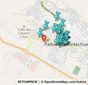 Mappa Via Giacomo Leopardi, 92020 Palma di Montechiaro AG, Italia (0.4275)