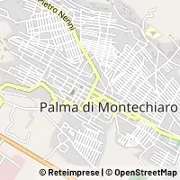 Mapa Palma di Montechiaro