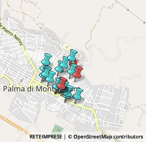 Mappa Via Vittorio de Sica, 92020 Palma di Montechiaro AG, Italia (0.3775)