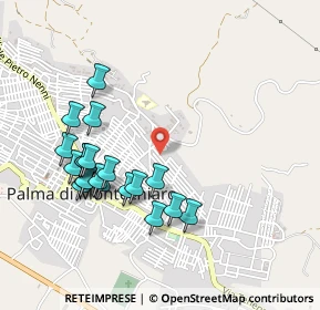 Mappa Via Vittorio de Sica, 92020 Palma di Montechiaro AG, Italia (0.552)