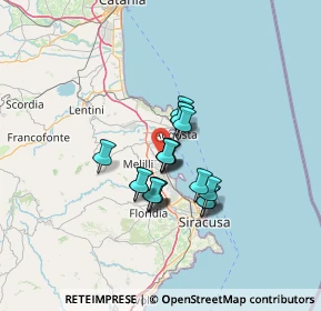 Mappa Contrada di Megara Giannalena, 96011 Augusta SR, Italia (10.2185)