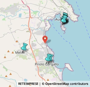 Mappa Contrada di Megara Giannalena, 96011 Augusta SR, Italia (4.89182)