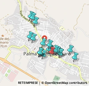 Mappa Via Arturo Toscanini, 92020 Palma di Montechiaro AG, Italia (0.4335)