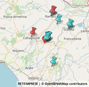 Mappa Viadotto Favarella, 95042 Grammichele CT, Italia (13.93833)