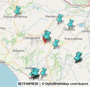 Mappa Viadotto Favarella, 95042 Grammichele CT, Italia (22.66316)