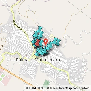 Mappa Via Andrea Mantegna, 92020 Palma di Montechiaro AG, Italia (0.27586)