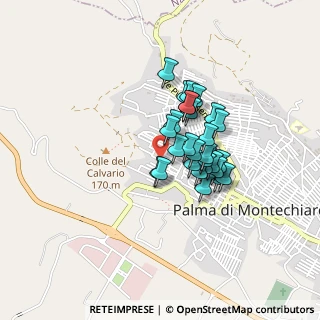 Mappa Via Vincenzo Monti, 92020 Palma di Montechiaro AG, Italia (0.32759)