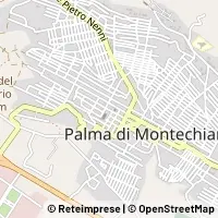 Hartă Palma di Montechiaro
