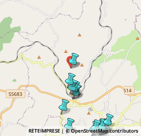 Mappa Contrada Palazzetto, 95049 Vizzini CT, Italia (3.74)