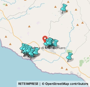 Mappa Via Carnevale, 92020 Palma di Montechiaro AG, Italia (3.7555)