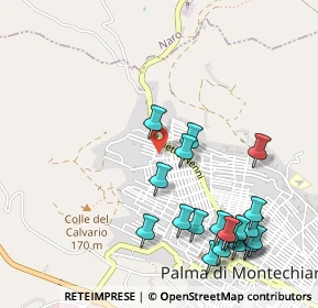 Mappa Via Carnevale, 92020 Palma di Montechiaro AG, Italia (0.6905)