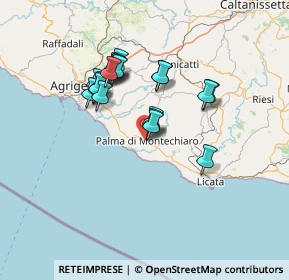 Mappa Via Andrea Doria, 92020 Palma di Montechiaro AG, Italia (12.945)