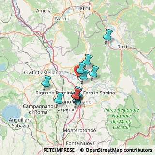 Mappa Via XXV Aprile, 02044 Forano RI, Italia (11.035)